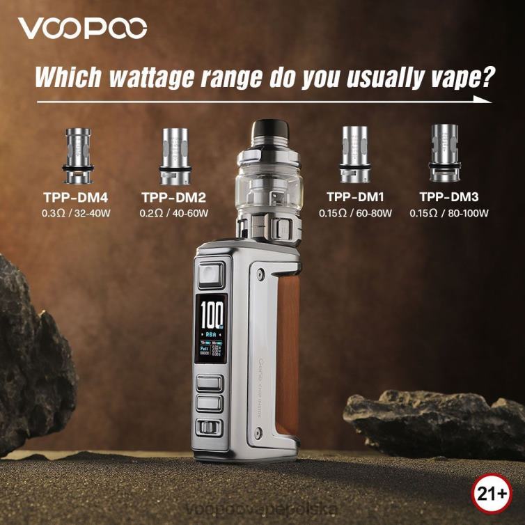 VOOPOO ARGUS GT II zestaw zbiornika grafit R86801 | VOOPOO Polska